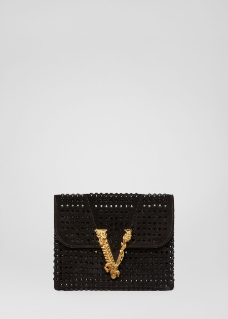 Versace Studded Virtus Clutch Väska Dam - 187024TAW